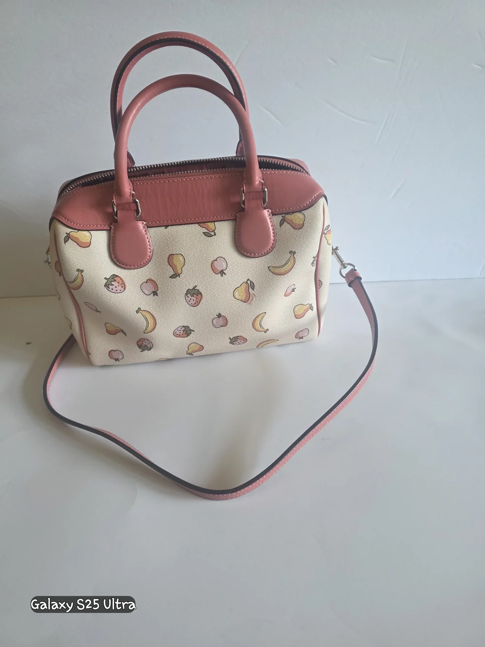 Coach Mixed Fruit Mini Bennett Satchel Crossbody